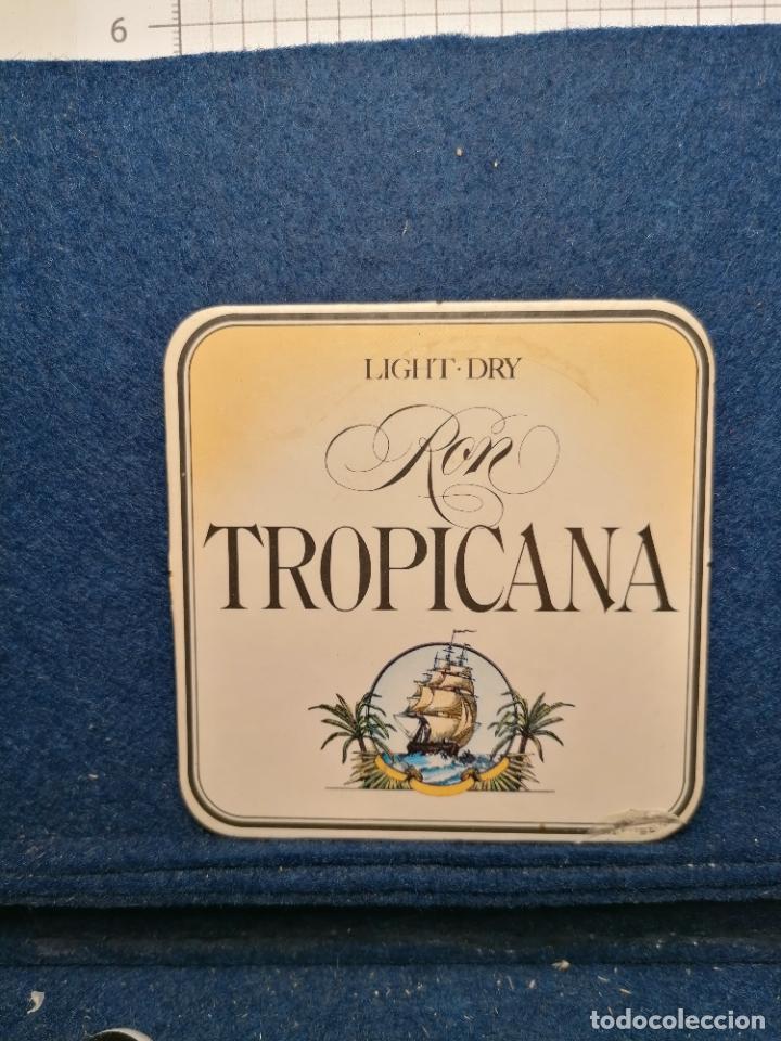 Sammelleidenschaft Andere Papierartikel: POSAVASOS RON TROPICANA