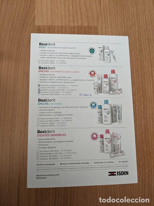 Sammelleidenschaft Andere Papierartikel: FOLLETO ISDIN