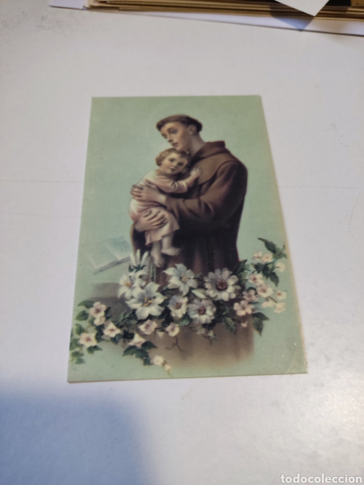Otros Art&iacute;culos de Coleccionismo en Papel: Estampa religiosa San Antonio de Padua