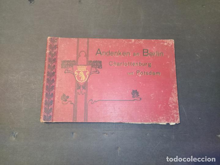 Otros Art&iacute;culos de Coleccionismo en Papel: ANDENKEN AN BERLIN-CHARLOTTENBURG UND POTSDAM-ALBUM CON FOTOGRAFIAS ANTIGUAS-VER FOTOS-(K-10.474)