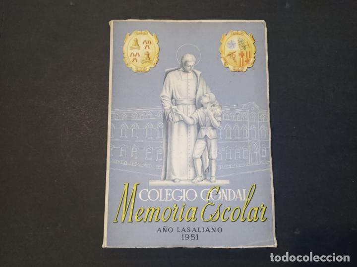 Otros Art&iacute;culos de Coleccionismo en Papel: COLEGIO CONDAL-MEMORIA ESCOLAR-A&Ntilde;O 1951-VER FOTOS-(K-10.491)