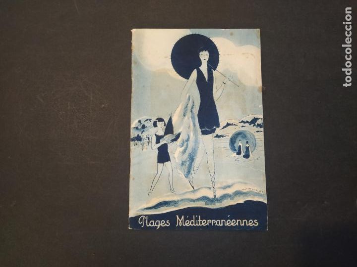 Otros Art&iacute;culos de Coleccionismo en Papel: PLAYS DEL MEDITERRANEO-PLAGES MEDITERRANEES-PUBLICIDAD ANTIGUA-VER FOTOS-(K-10.500)