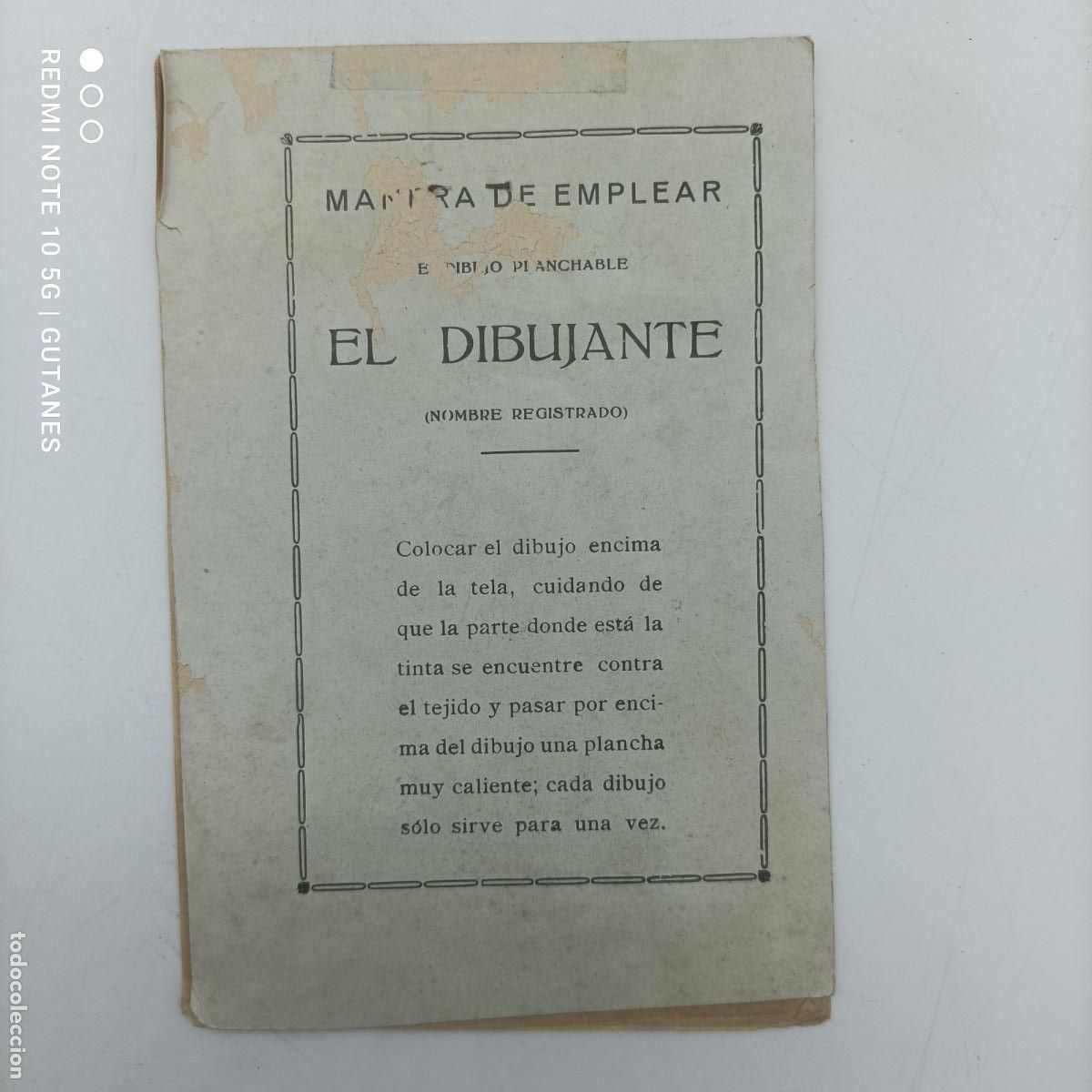 Sammelleidenschaft Andere Papierartikel: DIBUJO PLANCHABLE EL DIBUJANTE SERIE ESCUDOS Y ADORNOS PARA MANTELERIAS Y SABANAS -PATRON 32
