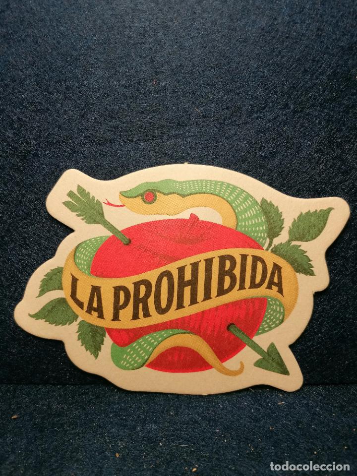 Otros Art&iacute;culos de Coleccionismo en Papel: POSAVASOS LA PROHIBIDA CIDER SIDRA