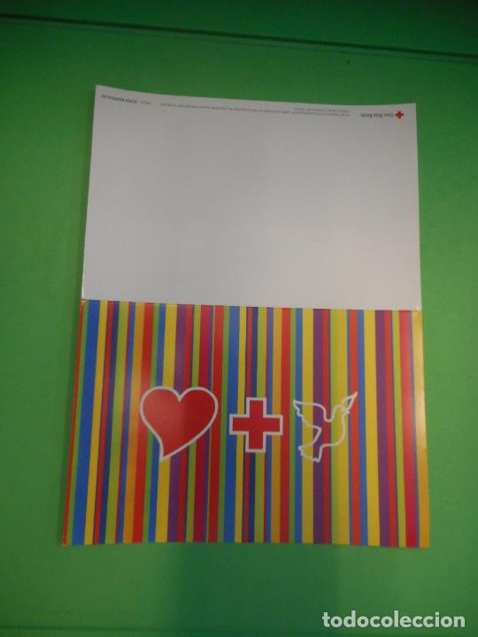 Collectionnisme Papier divers: AMOR Y PAZ. JORDI MARGALEF. CRUZ ROJA. BONITA TARJETA. D&Iacute;PTICO. NO CIRCULADA