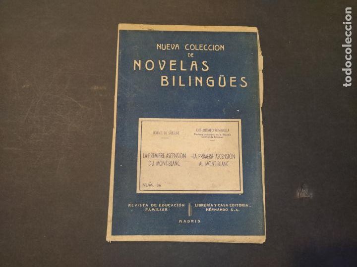 Outros artigos de papel: NUEVA COLECCION DE NOVELAS BILING&Uuml;ES-PUBLICIDAD ANTIGUA-VER FOTOS-(K-10.570)