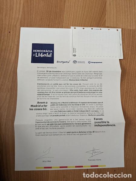 Paper Collecting Others: CARTA DEMOCR&Agrave;CIA I LLIBERTAT