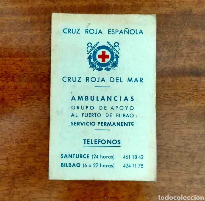 Otros art&iacute;culos de coleccionismo en papel: List&iacute;n telef&oacute;nico CRUZ ROJA DEL MAR a&ntilde;os 70 - 80