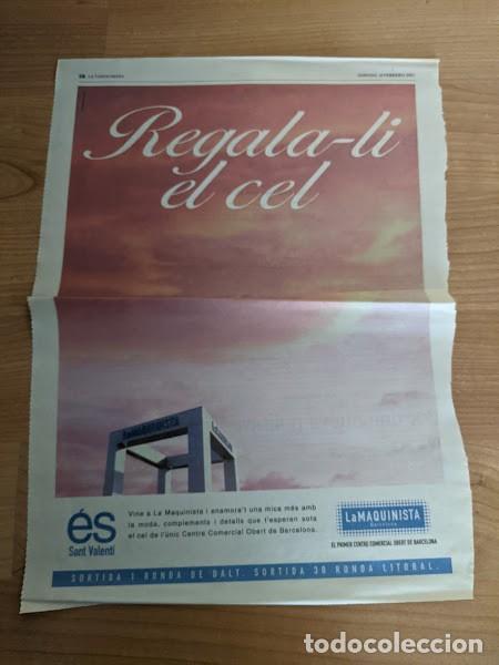 Sammelleidenschaft Andere Papierartikel: ANUNCIO PERI&Oacute;DICO LA MAQUINISTA