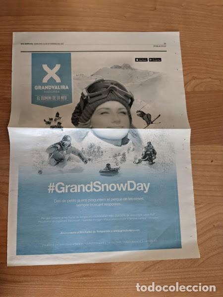 Collectionnisme Papier divers: ANUNCIO PERI&Oacute;DICO GRANDVALIRA