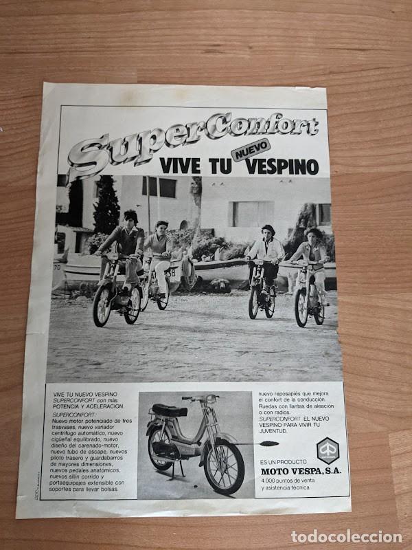Collectionnisme Papier divers: ANUNCIO PERI&Oacute;DICO VESPINO