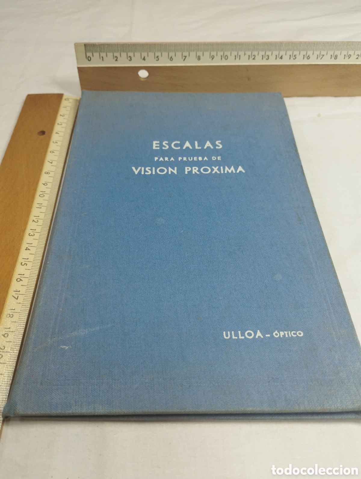 Otros art&iacute;culos de coleccionismo en papel: Escalas de optometr&iacute;a. Ulloa &Oacute;ptico KKB