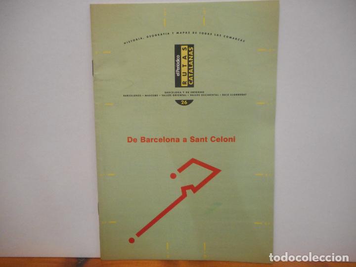 Collectionnisme Papier divers: DE BARCELONA A SANT CELONI. HISTORIA, GEOGRAF&Iacute;A Y MAPAS DE TODAS LAS COMARCAS.