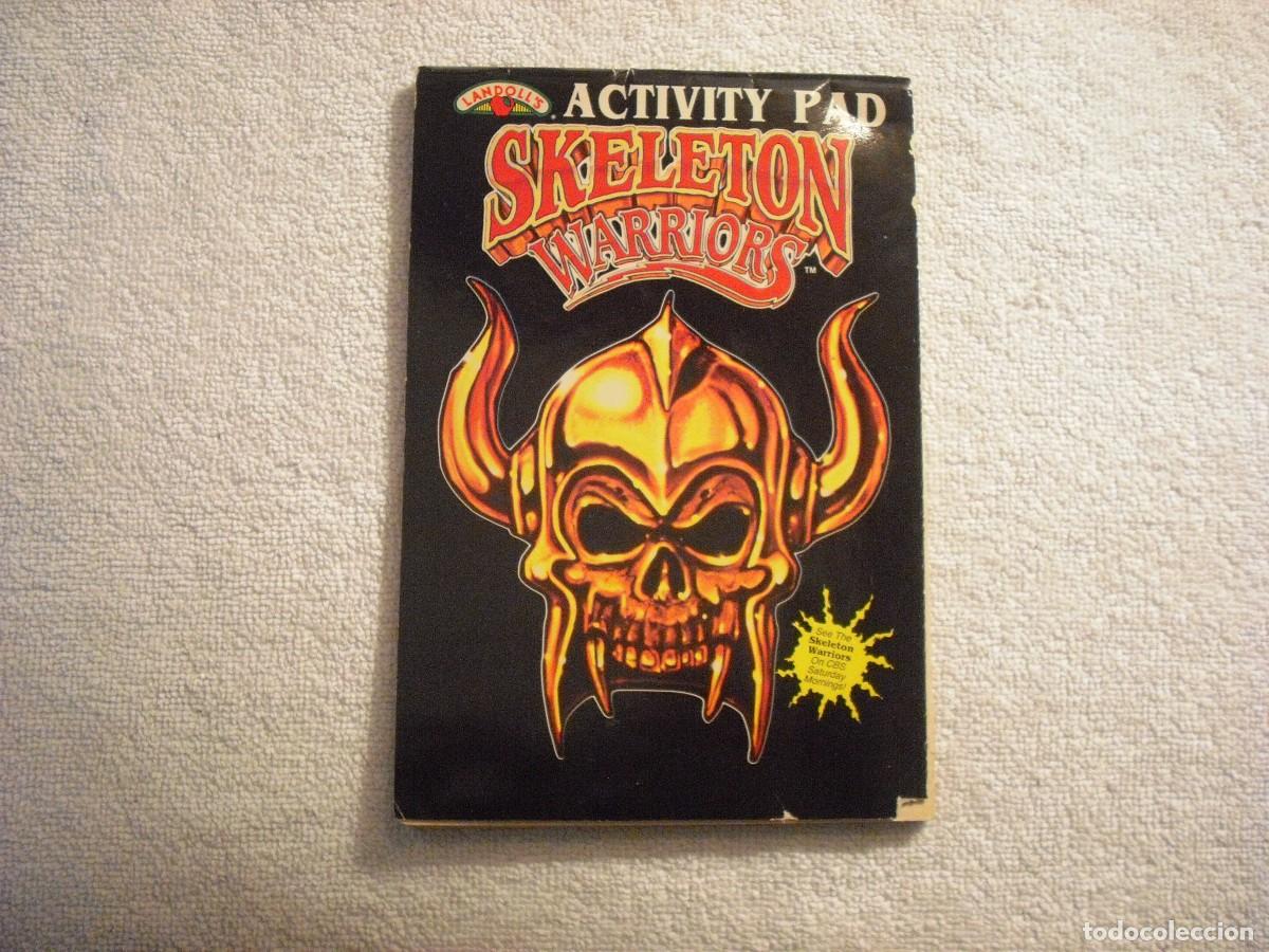 Otros Art&iacute;culos de Coleccionismo en Papel: ACTIVITY PAD. SKELENTON WARRIORS . LIBRITO DE PASATIEMPOS EN INGLES.