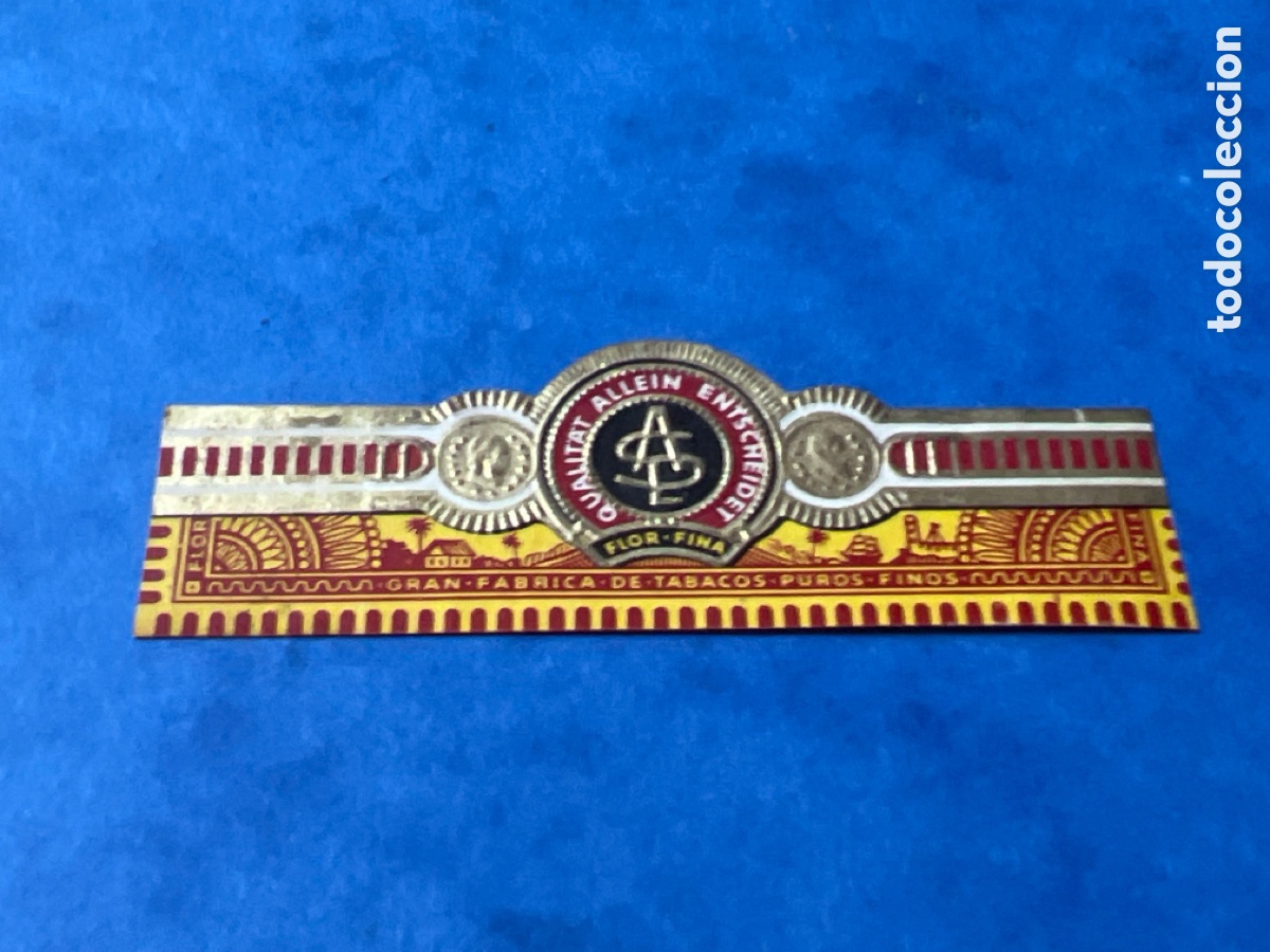Otros Art&iacute;culos de Coleccionismo en Papel: V1731. ANILLAS DE PUROS VITOLA VITOLAS CIGAR BANDS BAGUES DE CIGARE BAUCHBINDEN SIGAREN BANDEN