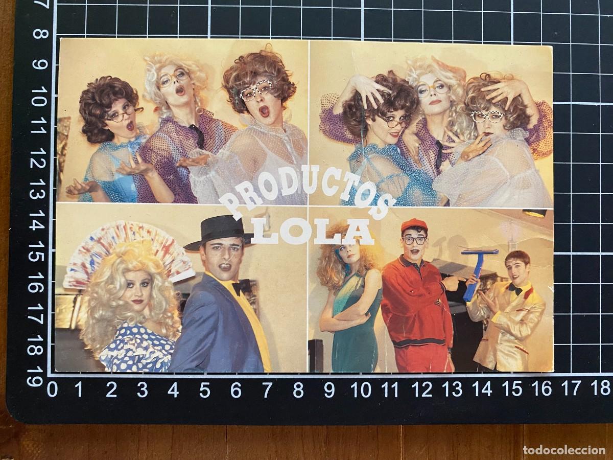 Collectionnisme Papier divers: FLYER PROGRAMA ESPECTACULO PRODUCTOS LOLA SALA ESCUETO CALLE BARCO MADRID CREADO EN 1985 FLYER 90&acute;S
