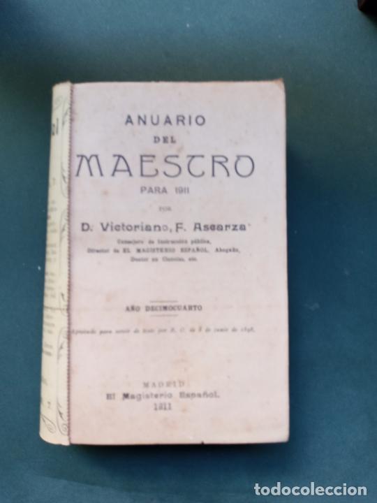 Otros Art&iacute;culos de Coleccionismo en Papel: Anuario del Maestro - 1911