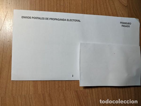 Paper Collecting Others: PROPAGANDA ELECTORAL ENV&Iacute;OS POSTALES DE PROPAGANDA ELECTORAL 23J 2023