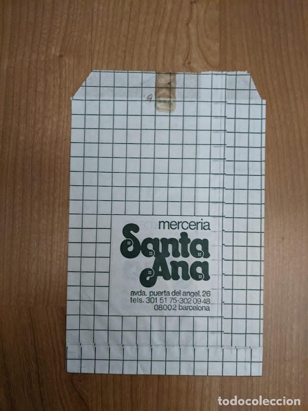 Sammelleidenschaft Andere Papierartikel: SOBRE MERCER&Iacute;A SANTA ANA