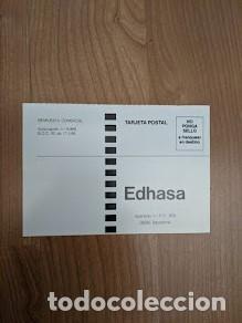 Otros Art&iacute;culos de Coleccionismo en Papel: TARJETA EDHASA