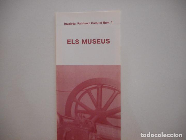 Collectionnisme Papier divers: ELS MUSEUS. IGUALADA, PATRIMONI CULTURAL NUM. 1. AJUNTAMENT D'IGUALADA