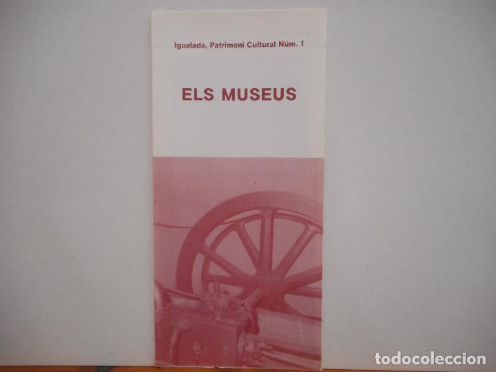 Collectionnisme Papier divers: ELS MUSEUS. IGUALADA, PATRIMONI CULTURAL NUM. 1. AJUNTAMENT D'IGUALADA