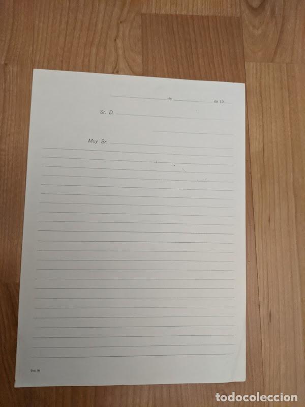 Sammelleidenschaft Andere Papierartikel: ANTIGUO IMPRESO CARTA PROCEDENTE ESTUDIOS ESCOLARES CONTABILIDAD A&Ntilde;OS 70