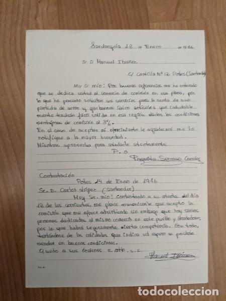 Sammelleidenschaft Andere Papierartikel: CARTA PROCEDENTE ESTUDIOS ESCOLARES CONTABILIDAD A&Ntilde;OS 70