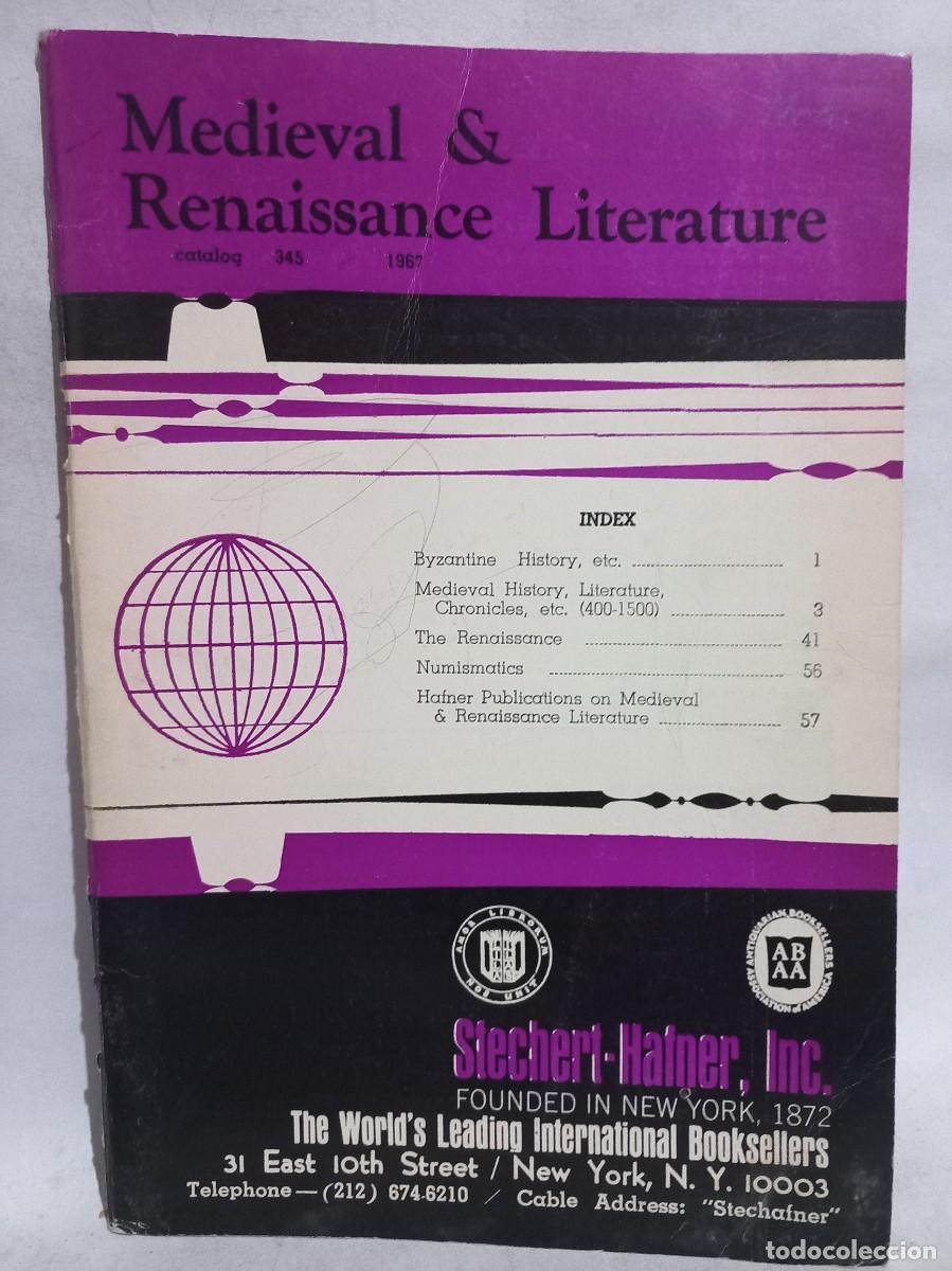 Paper Collecting Others: Medieval & Renaissance Literature - 1967
