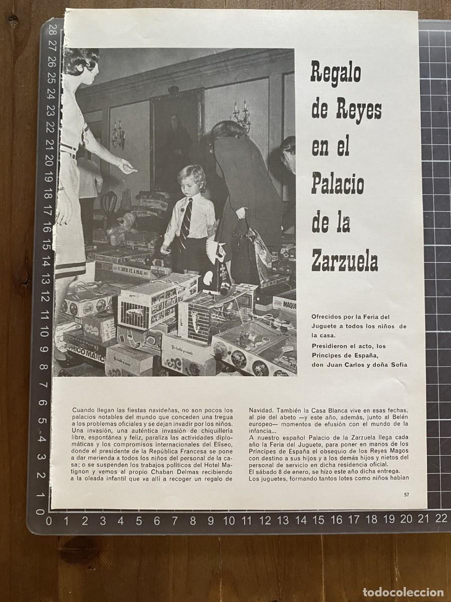 Collectionnisme Papier divers: ART&Iacute;CULO REVISTA JUGUETES ANTIGUOS REGALO DE REYES EN EL PALACIO DE LA ZARZUELA PRINCIPE FELIPE