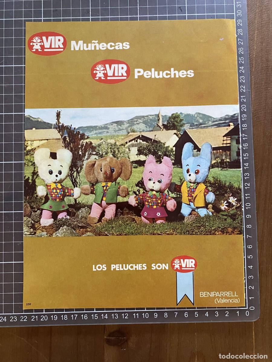 Otros Art&iacute;culos de Coleccionismo en Papel: PUBLICIDAD REVISTA JUGUETES PROYECTORES DE CINE SUPER 8 TOMAVISTAS Y MU&Ntilde;ECAS PELUCHES VIR VALENCIA