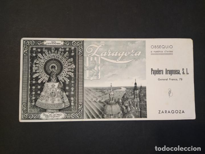Otros Art&iacute;culos de Coleccionismo en Papel: ZARAGOZA-PAPELERA ARAGONESA-PAPEL SECANTE PUBLICIDAD-VER FOTOS-(K-10.962)