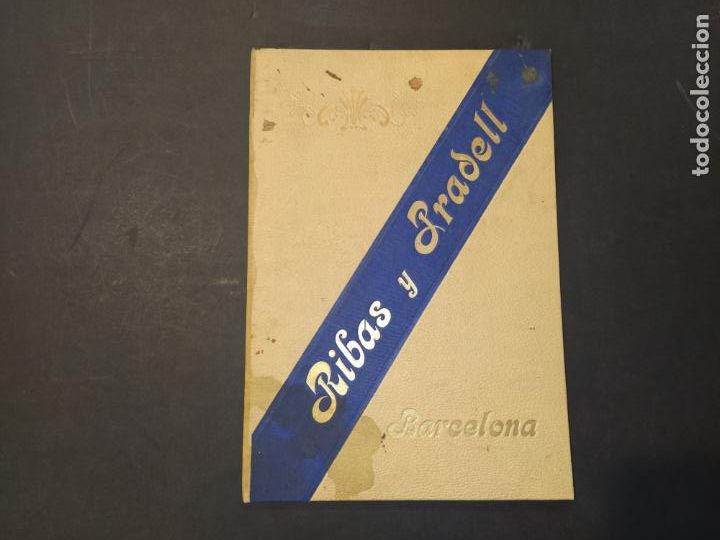 Otros Art&iacute;culos de Coleccionismo en Papel: BARCELONA-RIBAS Y PRADELL-CARPETA ANTIGUA VACIA-VER FOTOS-(K-10.971)