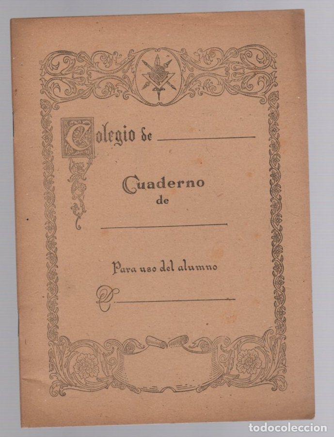 Otros Art&iacute;culos de Coleccionismo en Papel: CUADERNO ESCOLAR PARA COLEGIO DE TOLOSA. GIPUZKOA. VACIO. A&Ntilde;OS 40