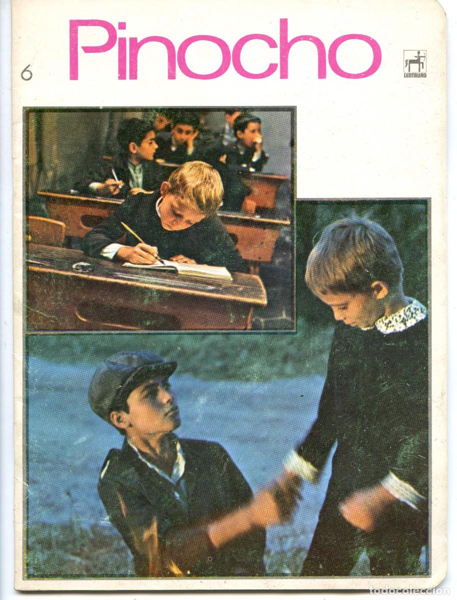 Otros Art&iacute;culos de Coleccionismo en Papel: ANTIGUO CUADERNO ESCOLAR - &rdquo;PINOCHO N&ordm; 6&rdquo; - CENTAURO 1973