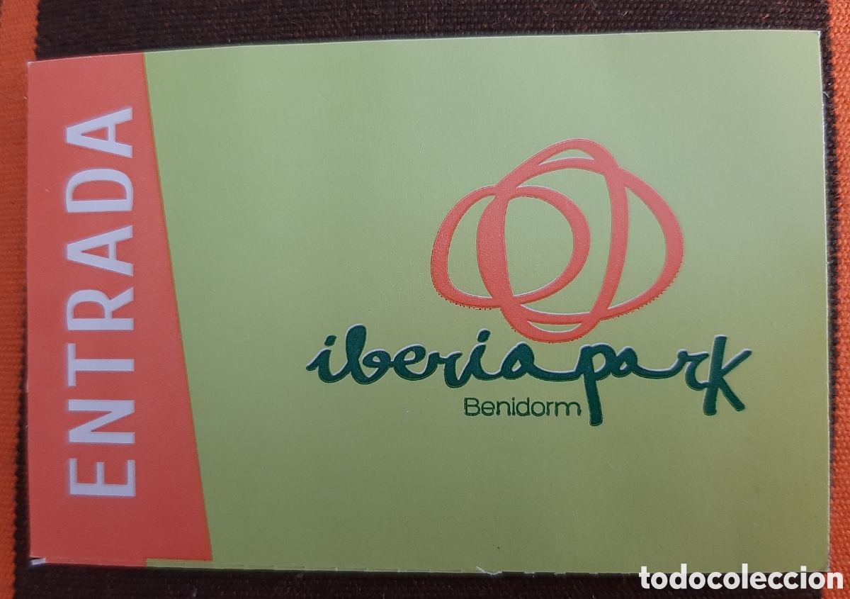 Otros Art&iacute;culos de Coleccionismo en Papel: Entrada Iberia Park Terra Mitica Benidorm COMPRA MINIMA 5&euro;