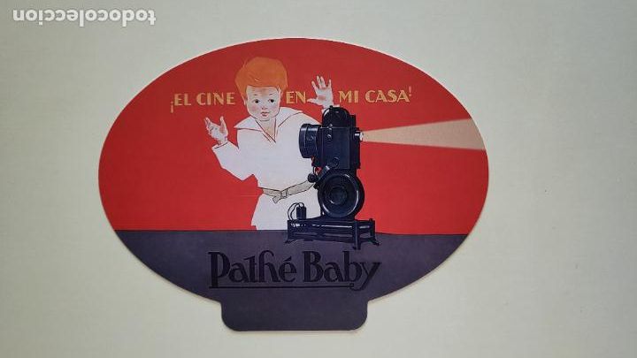 Altri oggetti di carta: AVANICO VENTALL DE CARTULINA PATH&Eacute; BABY CINE CINEMA DOMINICAL DE SANT ANTONI MERCAT BARCELONA