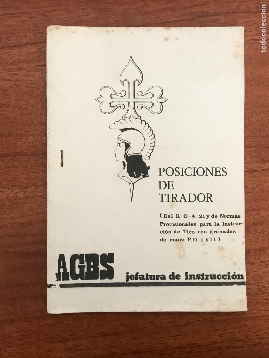 Outros artigos de papel: Posiciones de Tirador. AGBS jefatura de instrucci&oacute;n.