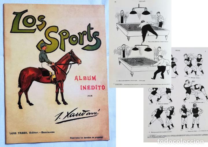Outros artigos de papel: LOS SPORTS. ALBUM IN&Eacute;DITO POR J. XAUDAR&Oacute;.