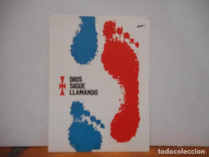 Collectionnisme Papier divers: BONITA POSTAL, DIOS SIGUE LLAMANDO. MEDIDAS 6,5*9 CM
