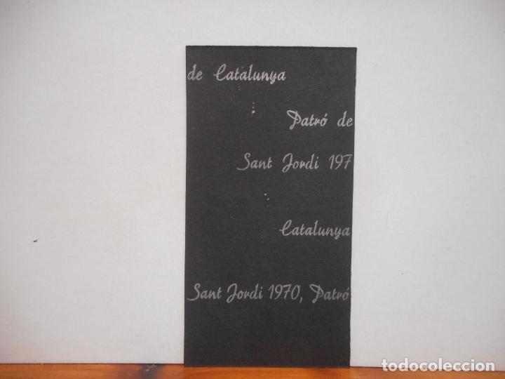 Collectionnisme Papier divers: PATR&Oacute; DE SANT JORDI 1970. BONITA POSTAL. MEDIDAS 14*7.5 CM