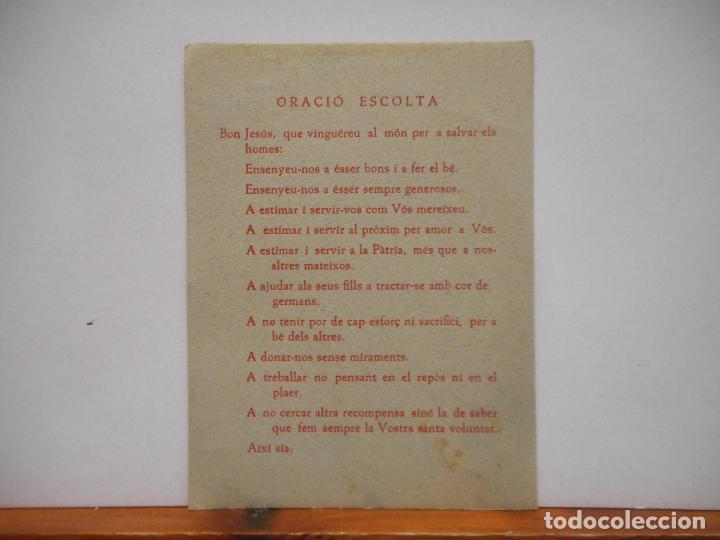 Collectionnisme Papier divers: ORACI&Oacute; ESCOLTA. MEDIDAS 14*10,5 CM