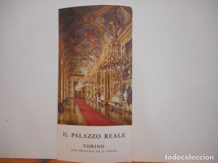 Collectionnisme Papier divers: IL PALAZZO REALE. TORINO ENTE PROVINCIALE PER IL TURISMO.