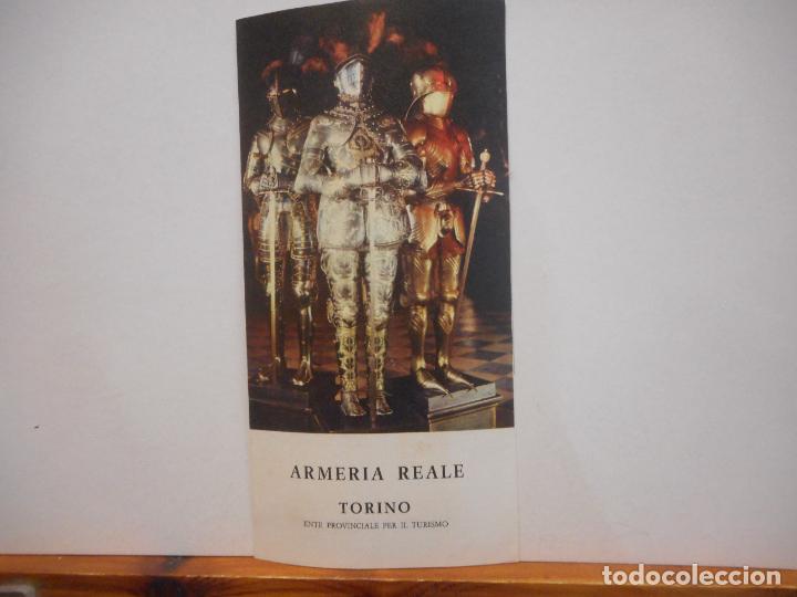 Collectionnisme Papier divers: ARMERIA REALE. TORINO ENTE PROVINCIALE PER IL TURISMO.