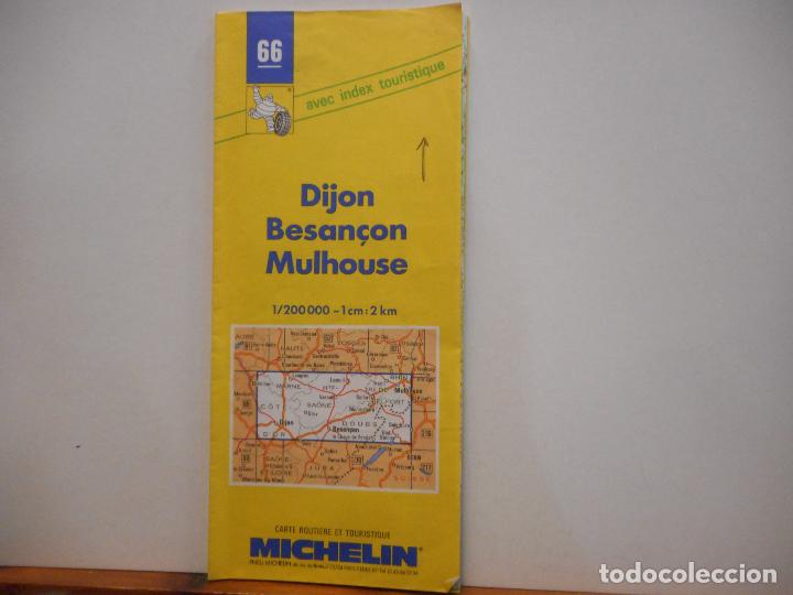 Collectionnisme Papier divers: DIJON BESAN&Ccedil;ON MILHOUSE. INDEX TOURISTIQUE. MICHELIN.1996