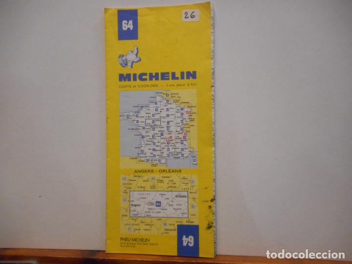 Collectionnisme Papier divers: ANGERS-ORL&Eacute;ANS. MICHELIN.