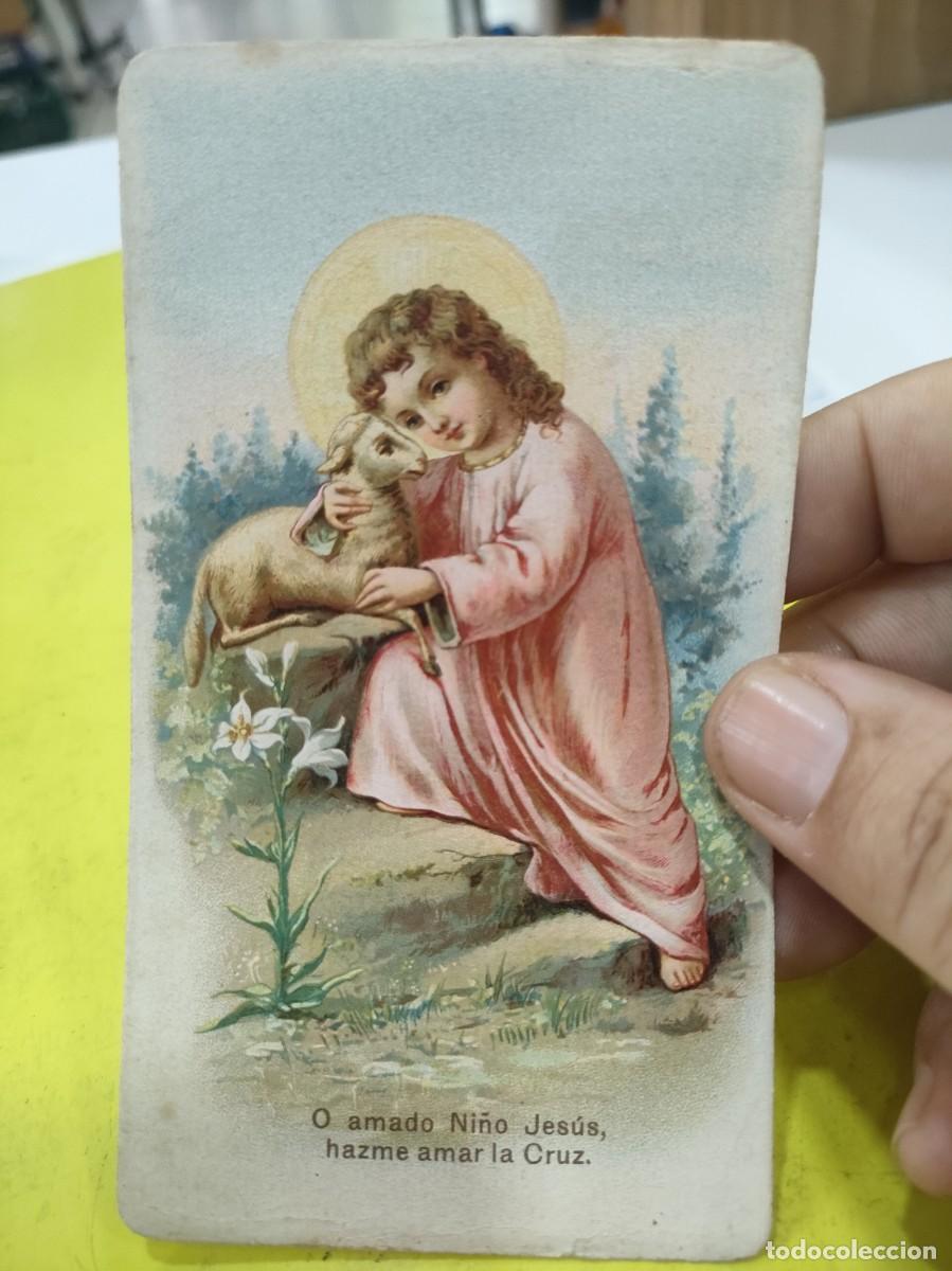 Otros art&iacute;culos de coleccionismo en papel: Estampa Antigua Ni&ntilde;o Jes&uacute;s