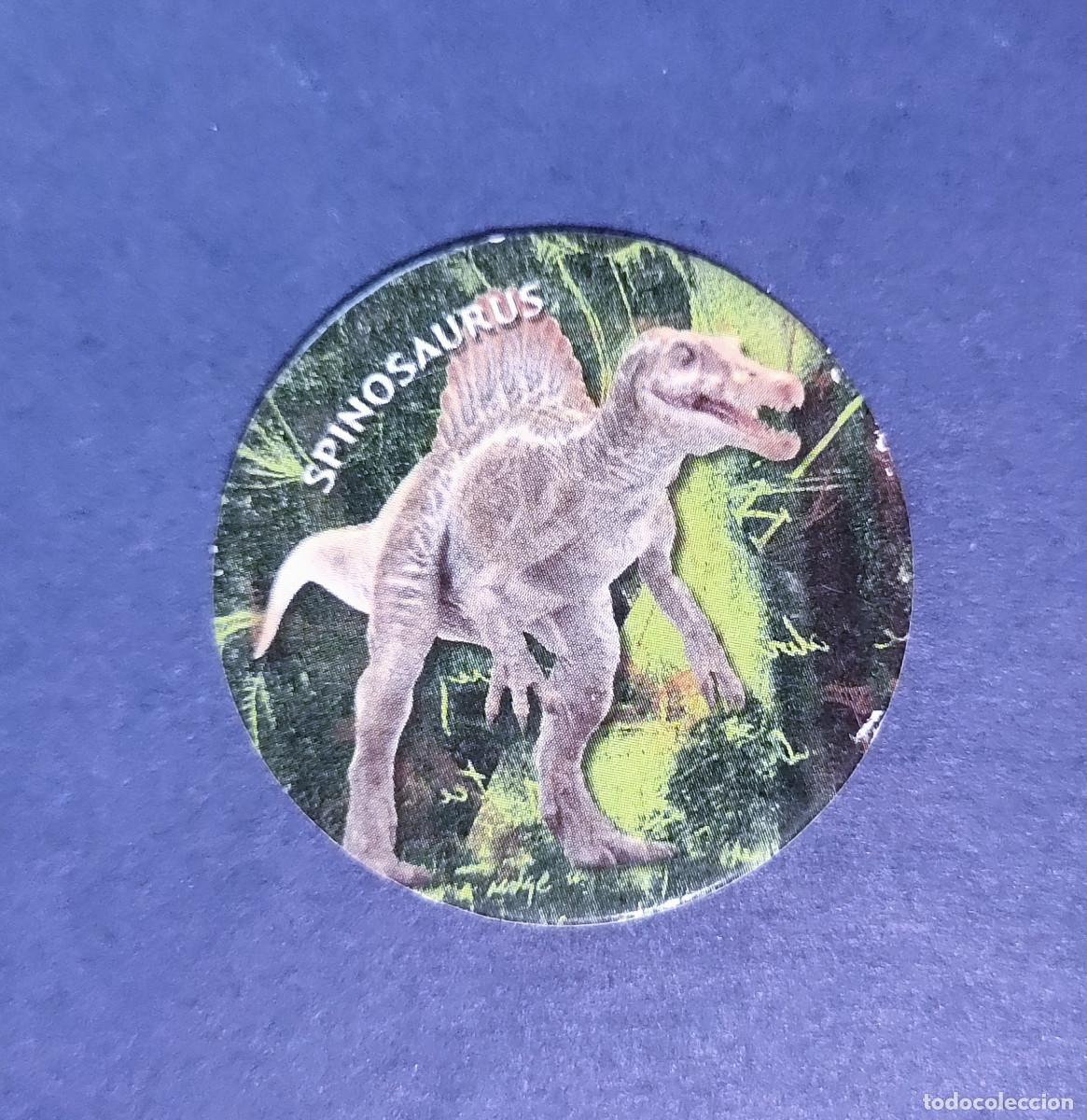 Otros Art&iacute;culos de Coleccionismo en Papel: TAZO N&ordm;11 - SPINOSAURUS - COLECCI&Oacute;N JURASSIC PARK III ANTIGUA PROMOCI&Oacute;N PASTELITOS PHOSKITOS