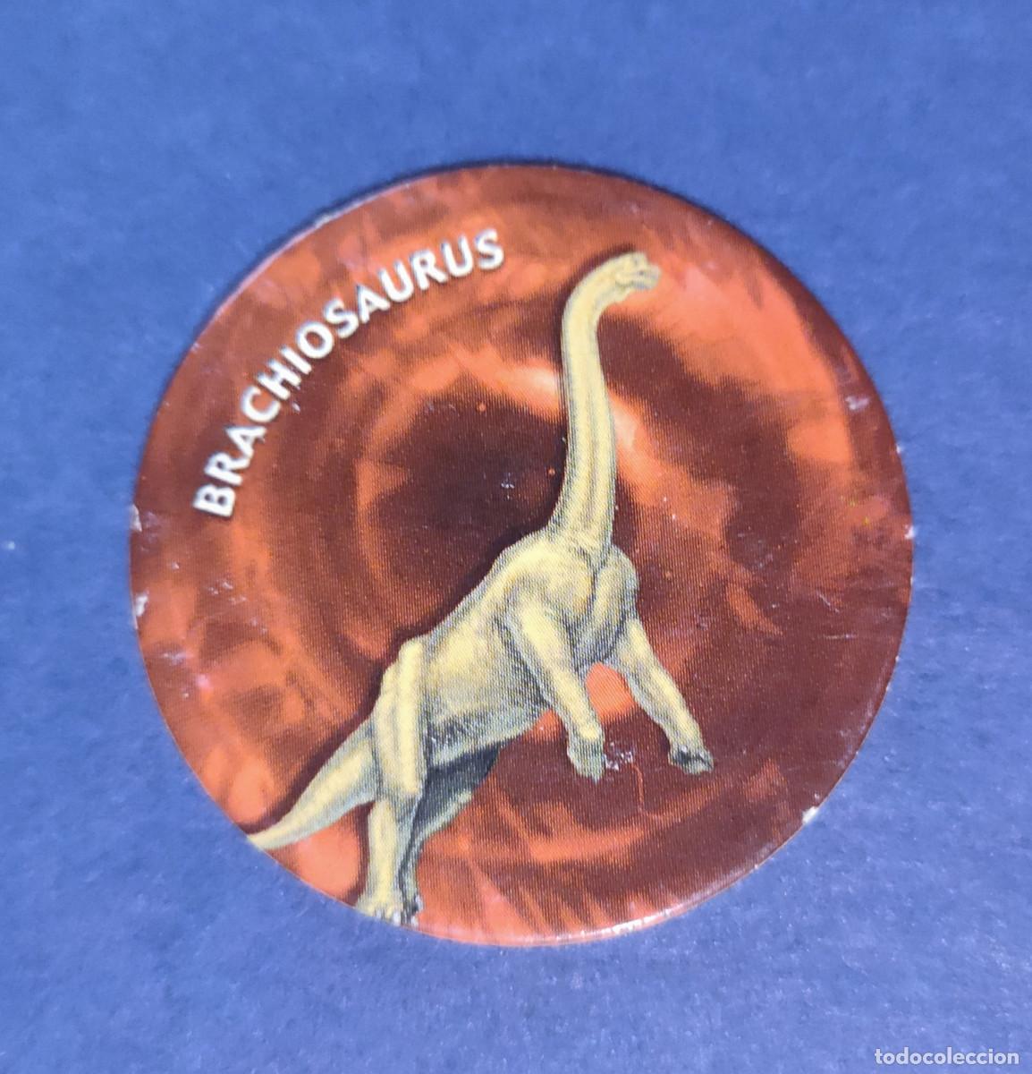 Otros Art&iacute;culos de Coleccionismo en Papel: TAZO N&ordm;16 - BRACHIOSAURUS - COLECCI&Oacute;N JURASSIC PARK III ANTIGUA PROMOCI&Oacute;N PASTELITOS PHOSKITOS