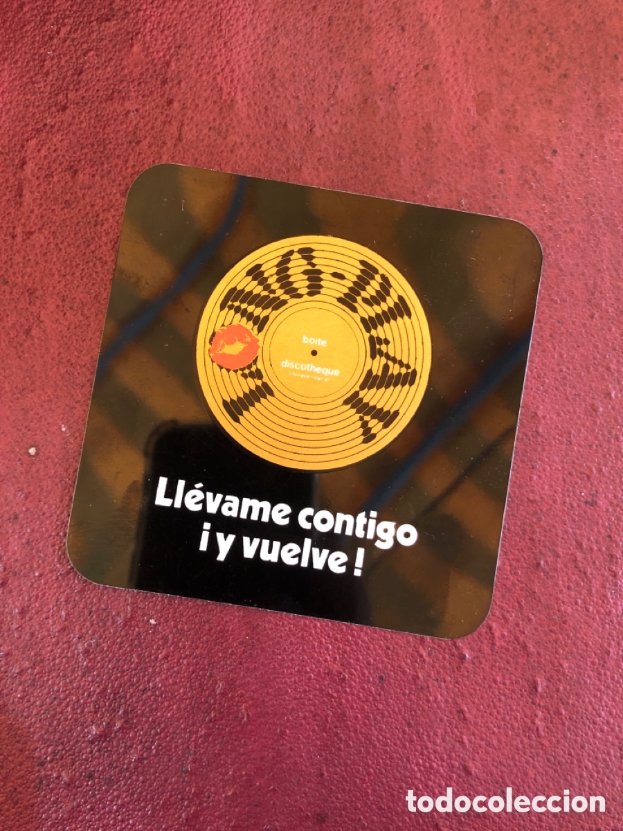 Otros art&iacute;culos de coleccionismo en papel: POSAVASOS PUBLICIDAD DISCOTECA DISCOTHEQUE LONG PLAY BAR